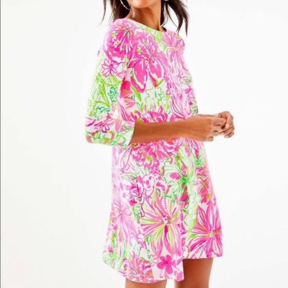 LILLY PULITZER Ophelia Swing Ladder Dress Koala Me Maybe Coastal Beach Sz XL